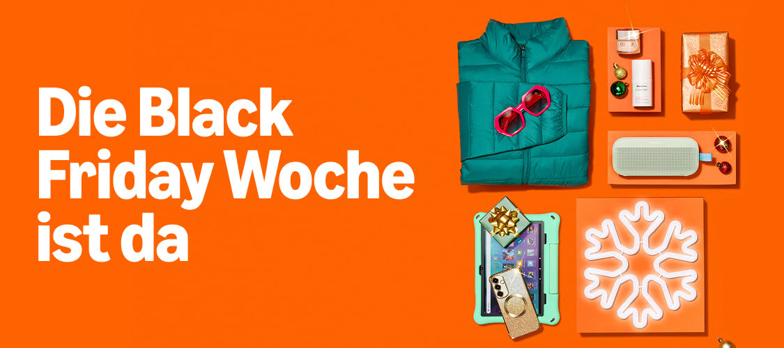 Die Black Friday Woche ist da